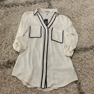 New XS Express Portofino Shirt B&W